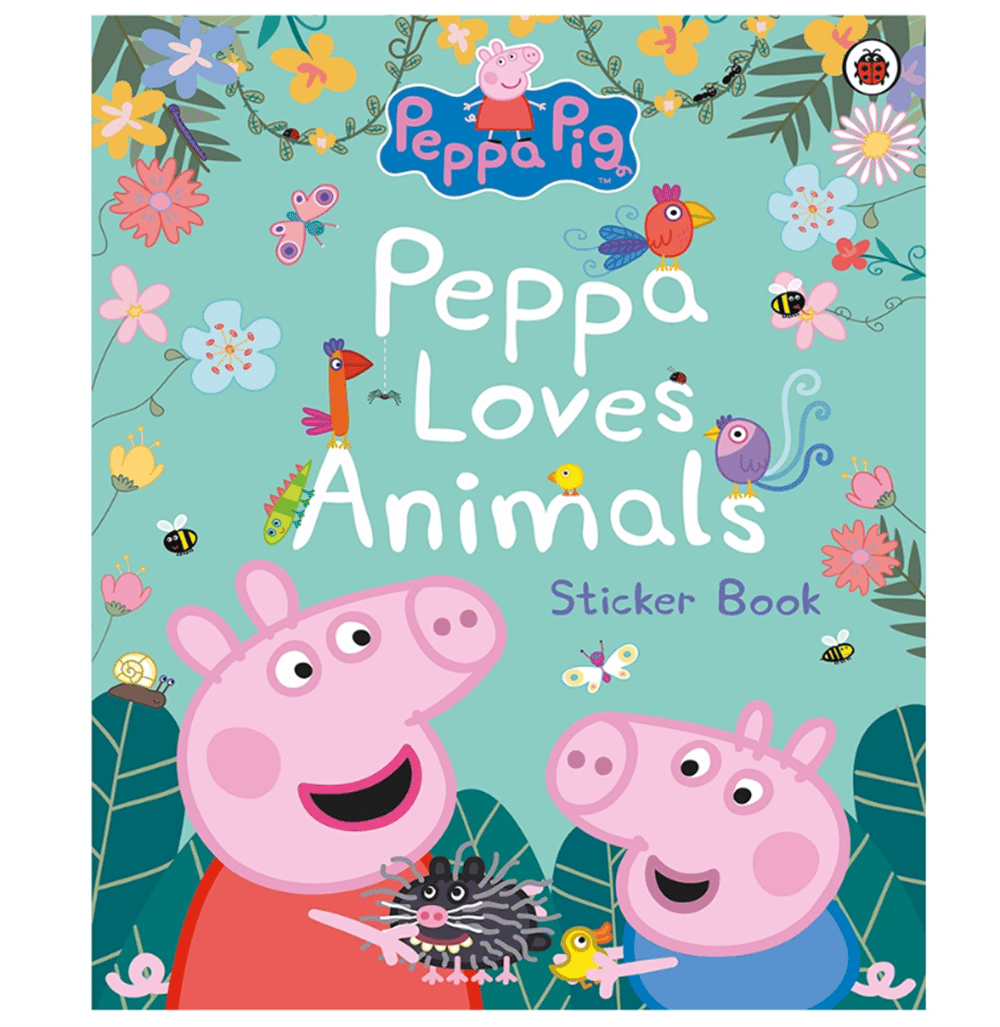 PEPPA PIG - PEPPA LOVES ANIMALS STICKER BOOK