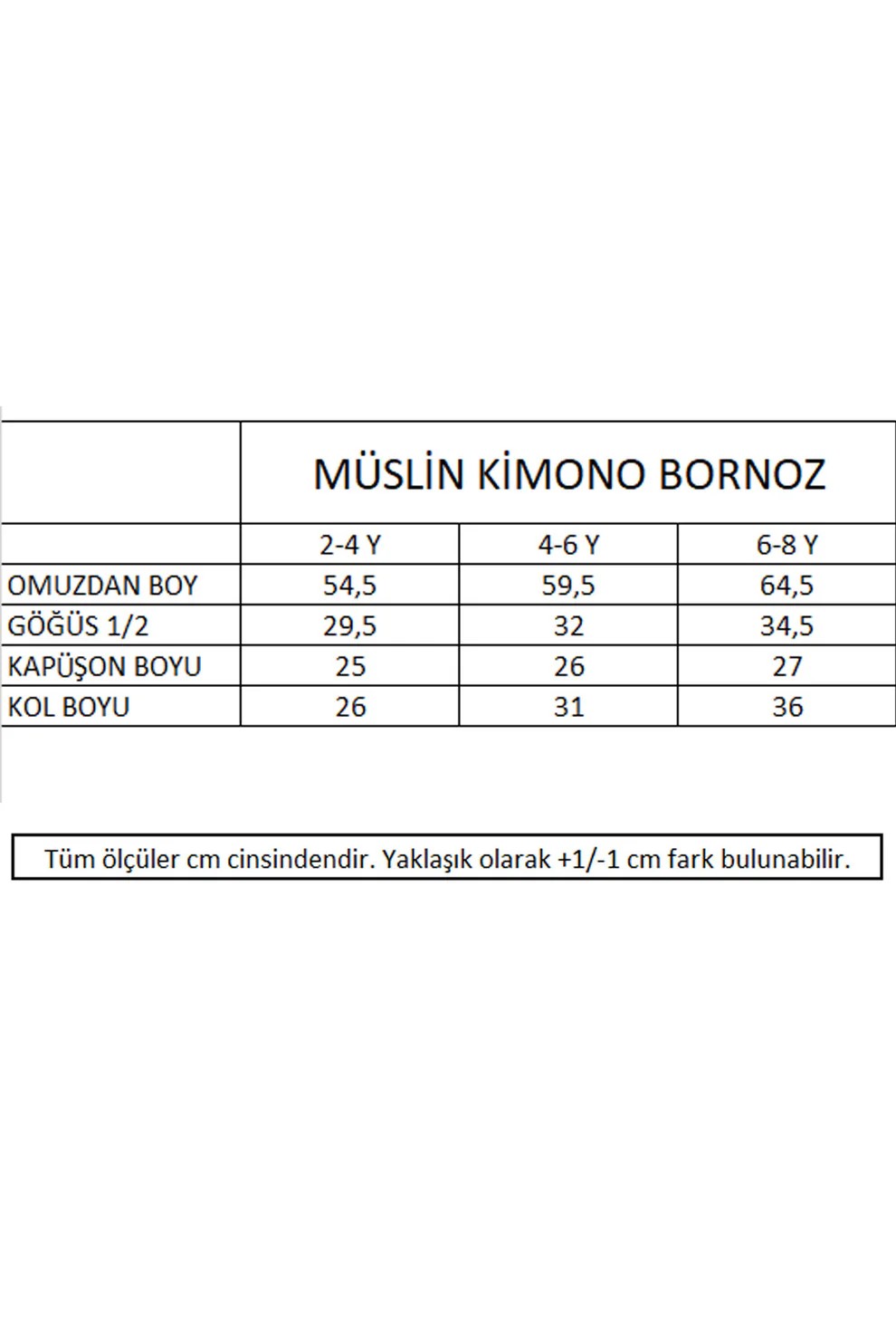 Marshmallow Kimono Bornoz