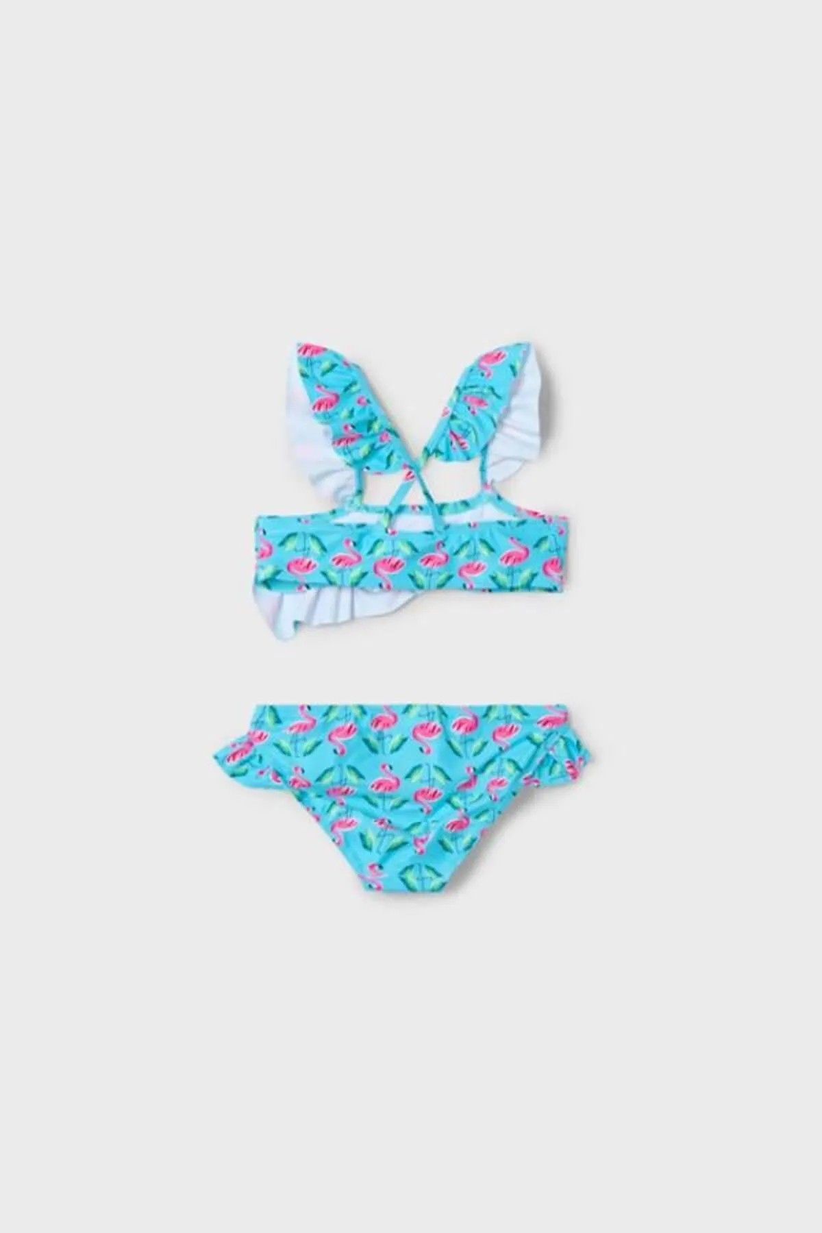 Mayoral Flamingo Fırfırlı Bikini - Mavi