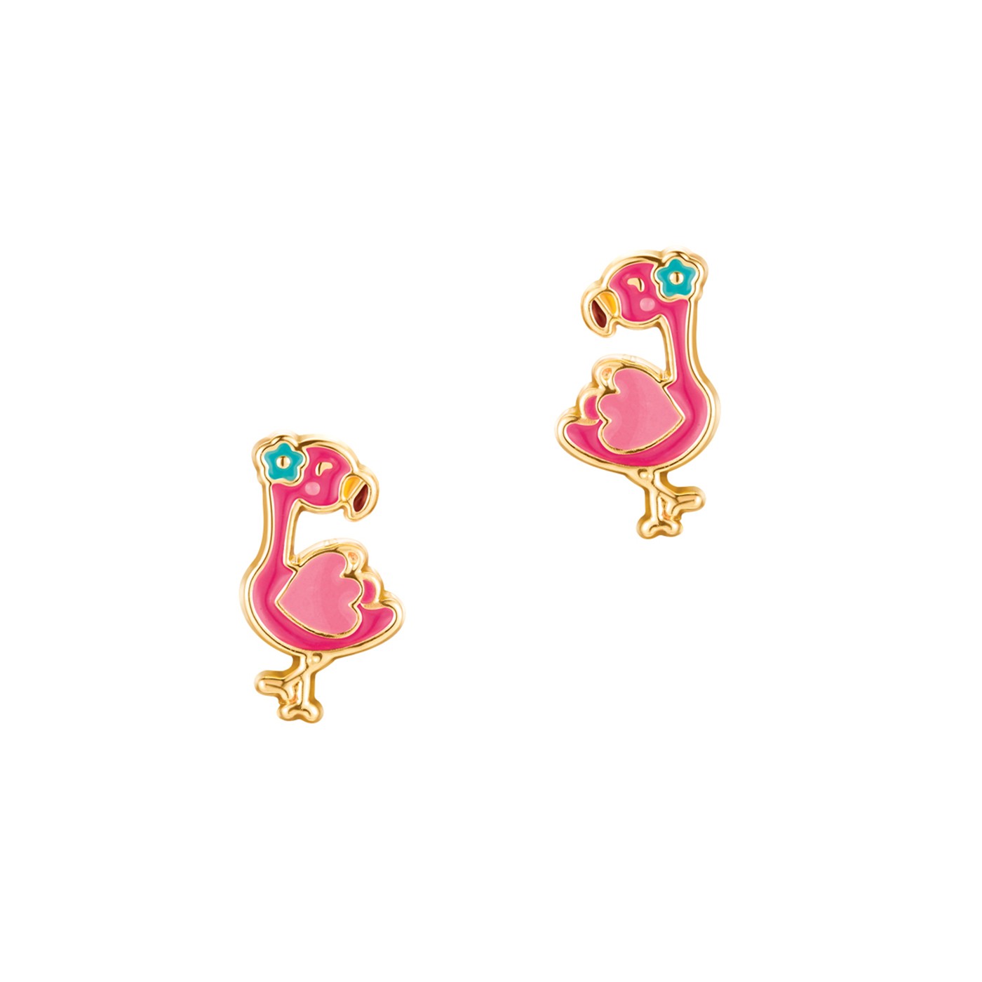 Girl Nation Küpe - Fantastic Flamingo