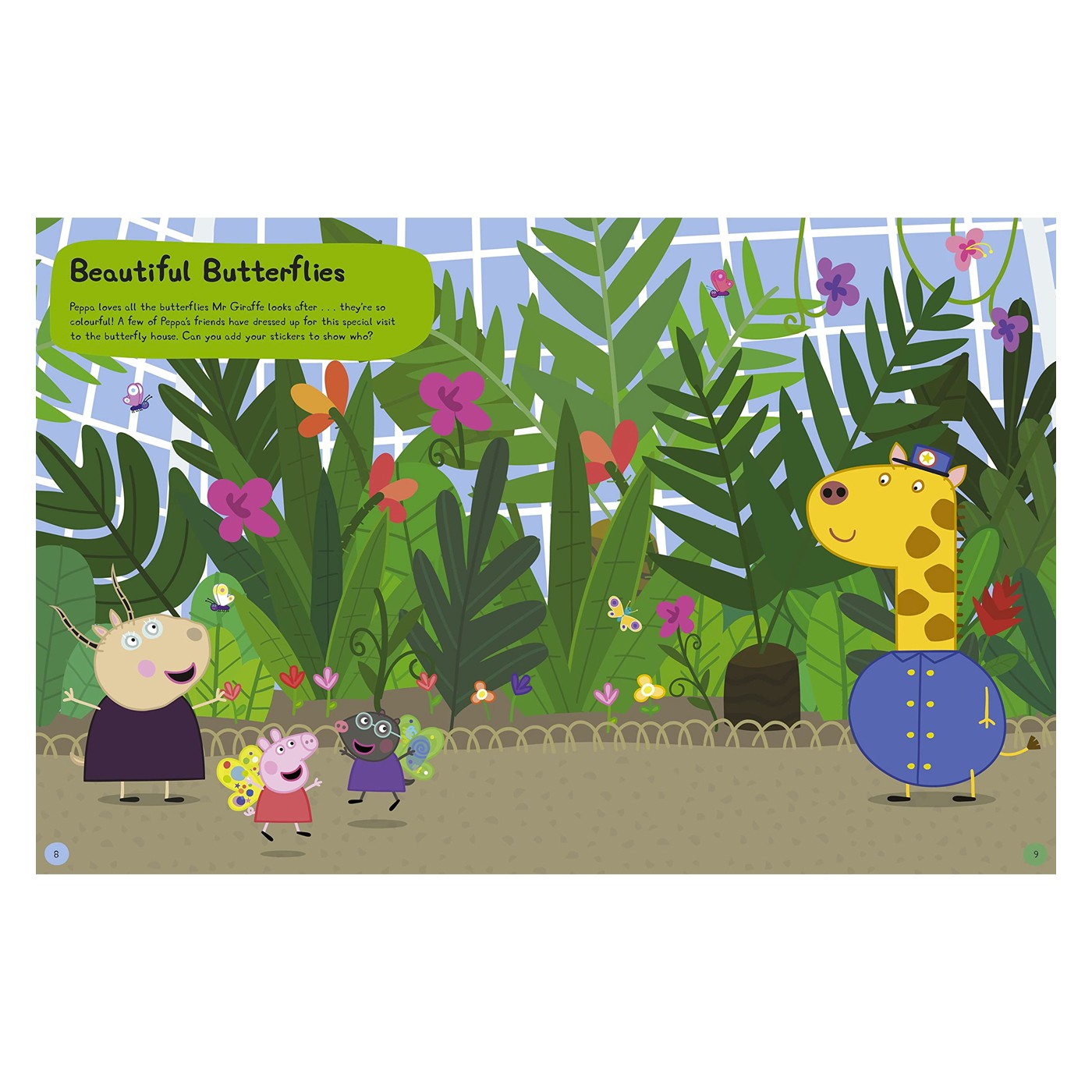 Peppa Pig: Day At The Zoo Sticker Book