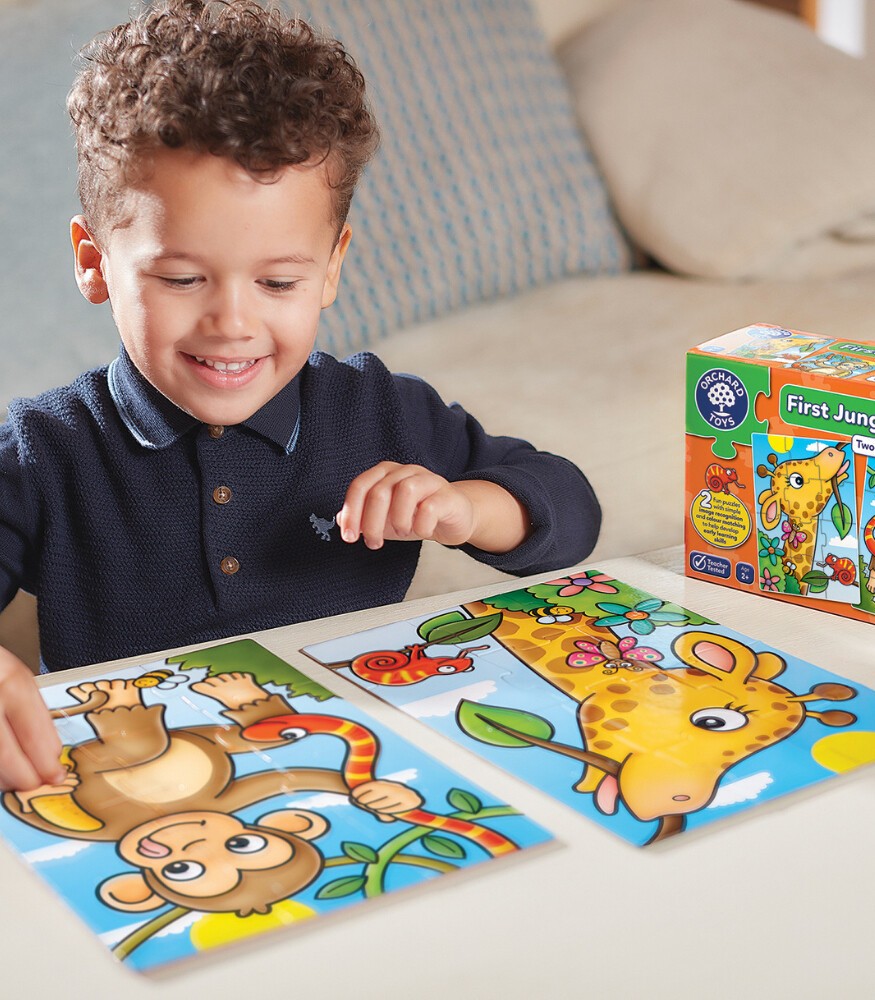 Orchard Toys  First Jungle Friends (12 Parça x 2)