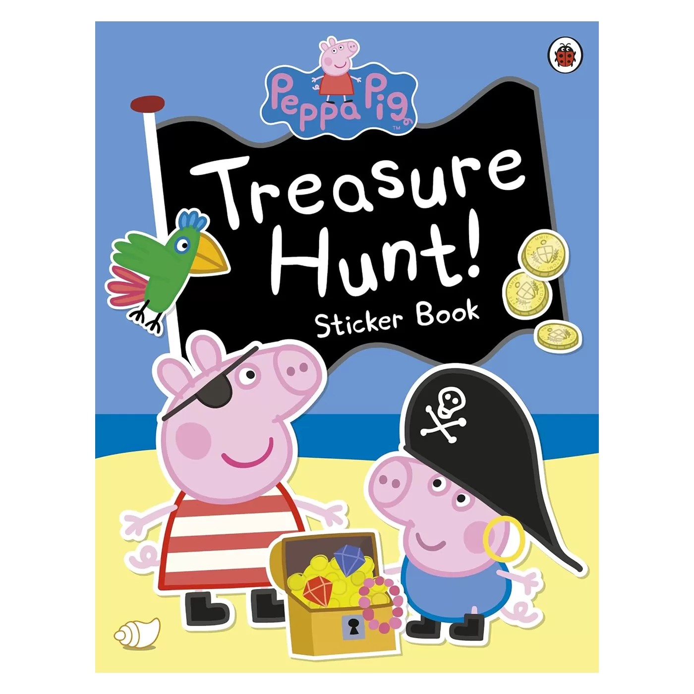 Peppa Pig: Treasure Hunt! Sticker Book