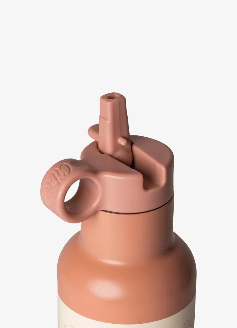 Citron 3 Katmanlı Paslanmaz Çelik Termos Seti 350 ml - Cherry