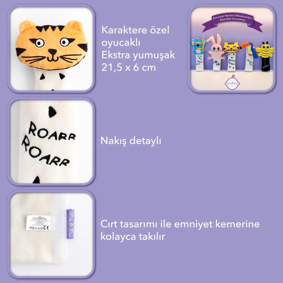 Çocuk Emniyet Kemeri Aksesuarı Patenci Çita
