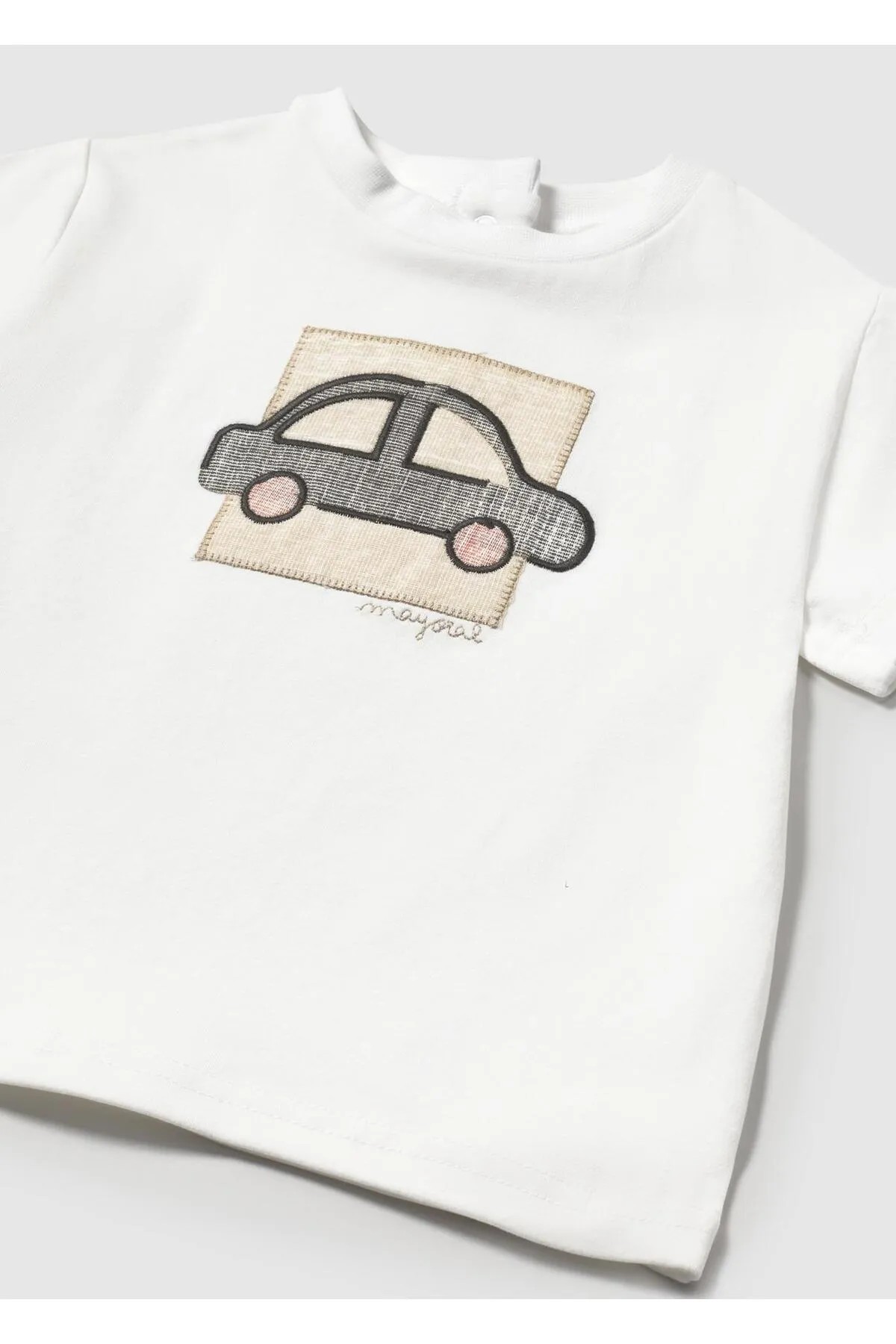 Mayoral Erkek Bebek Arabalı Tshirt