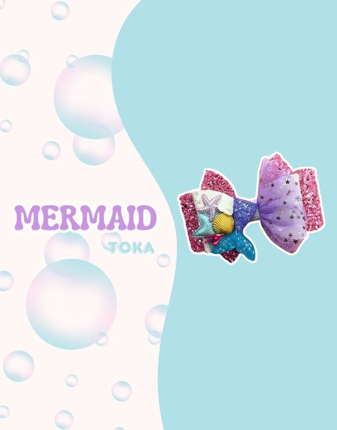 Mermaid Hediye Kutusu (Tarak-Toka-Bileklik)
