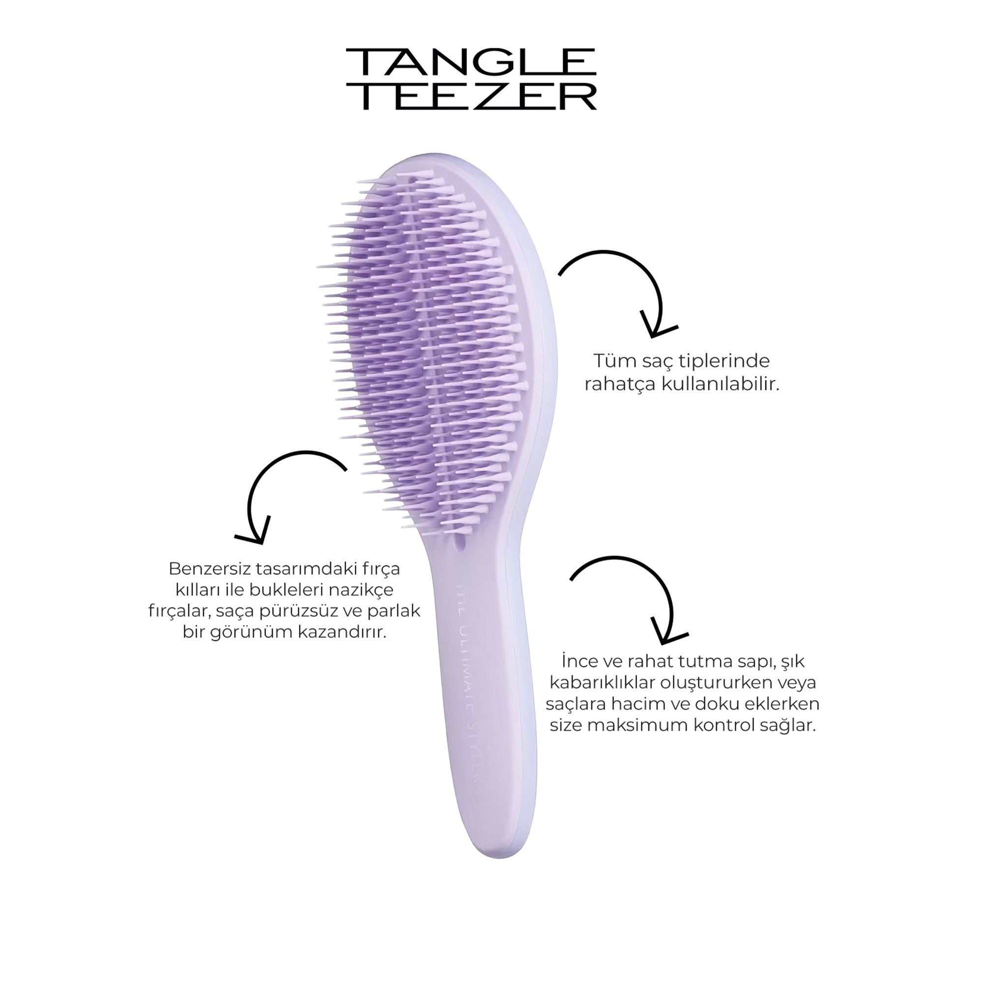 Tangle Teezer The Ultimate Styler Dry Lilac Cloud Saç Fırçası