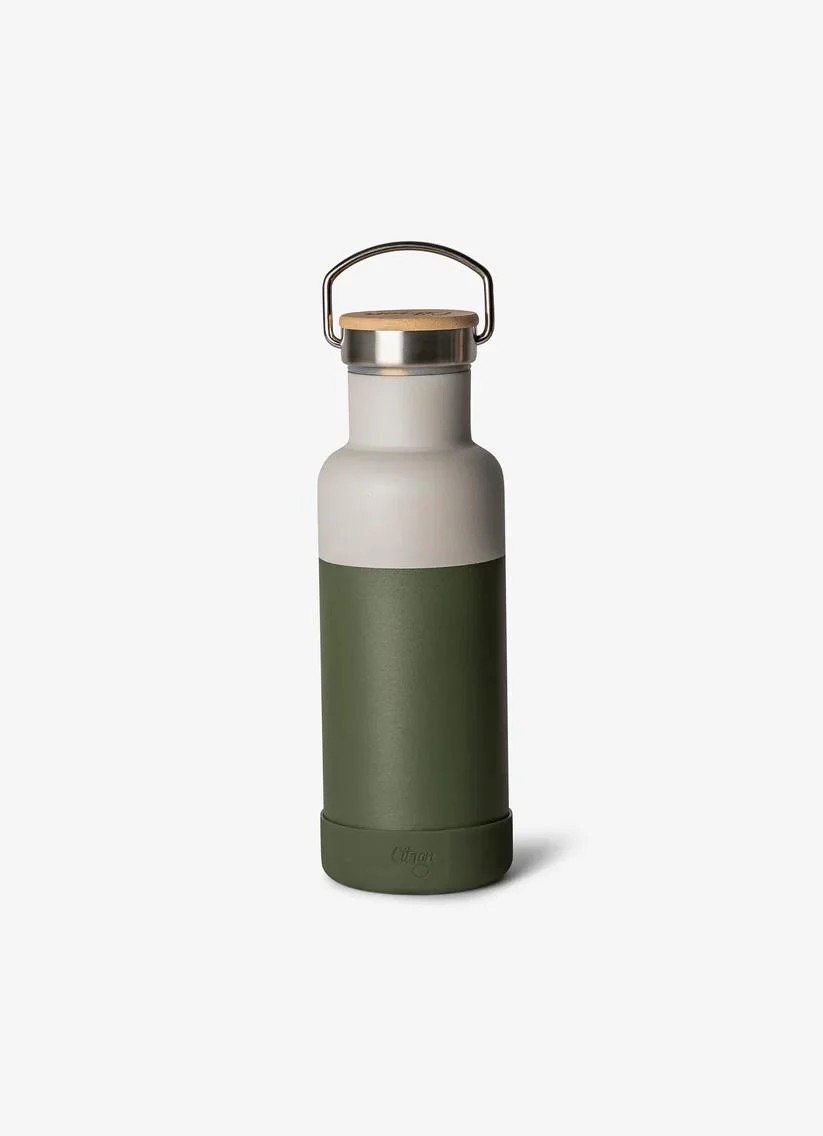 Citron 3 Katmanlı Paslanmaz Çelik Termos Seti 500 ml - Green