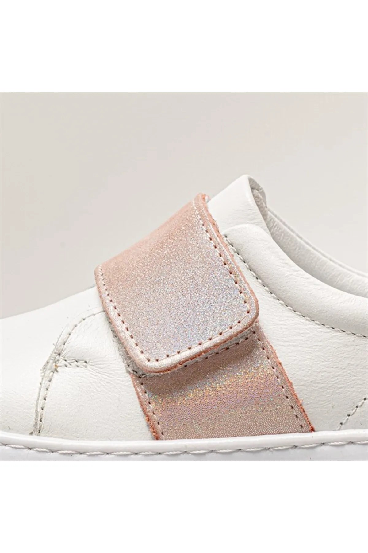 Merli&Rose Star Bebek Sneaker | White Shinner Pink