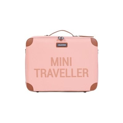 Mini Traveller Valiz Pembe