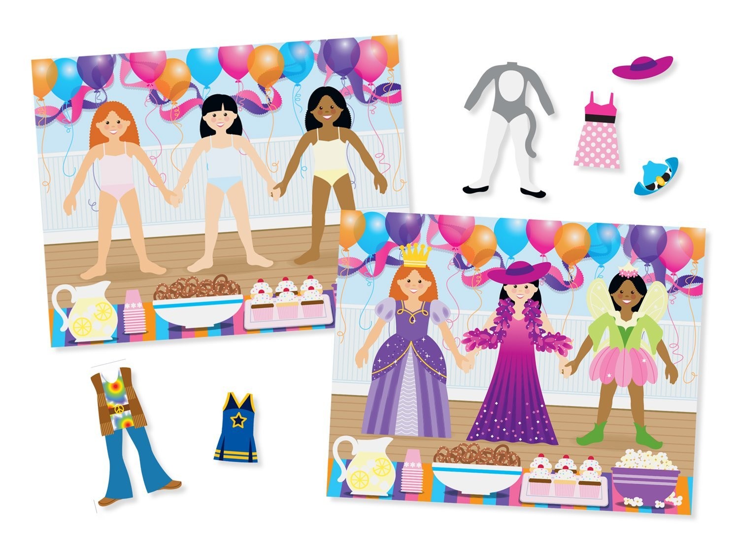 Melissa and Doug Tak Çıkar Çıkartma Kitabı - Moda