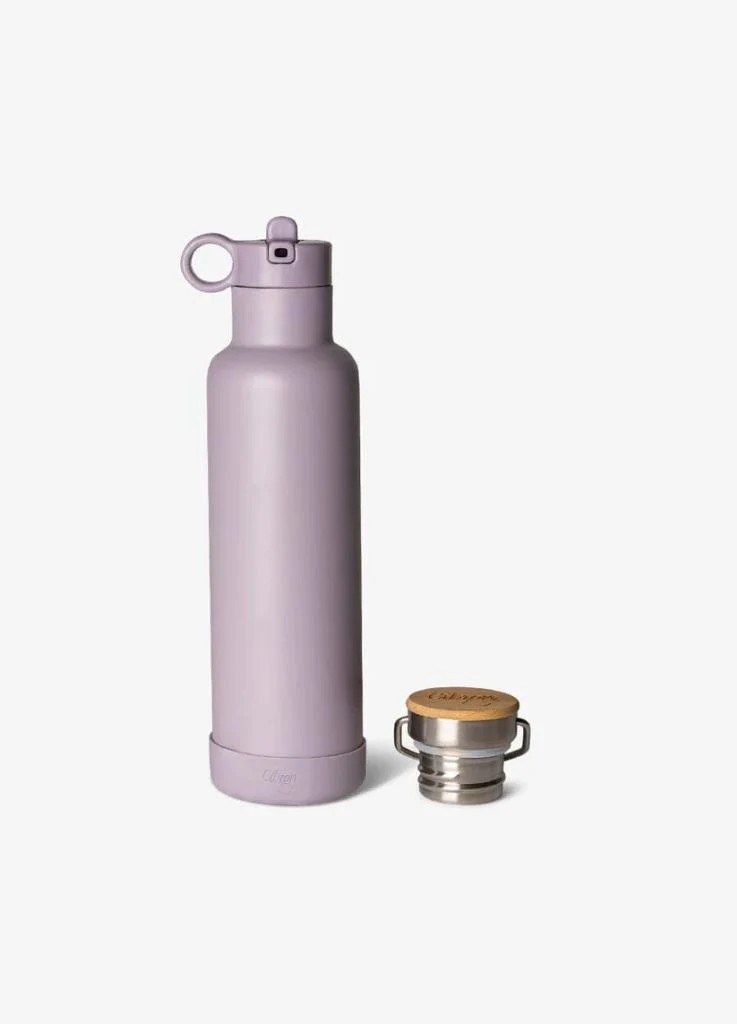 Citron 3 Katmanlı Paslanmaz Çelik Termos Seti 750 ml - Purple