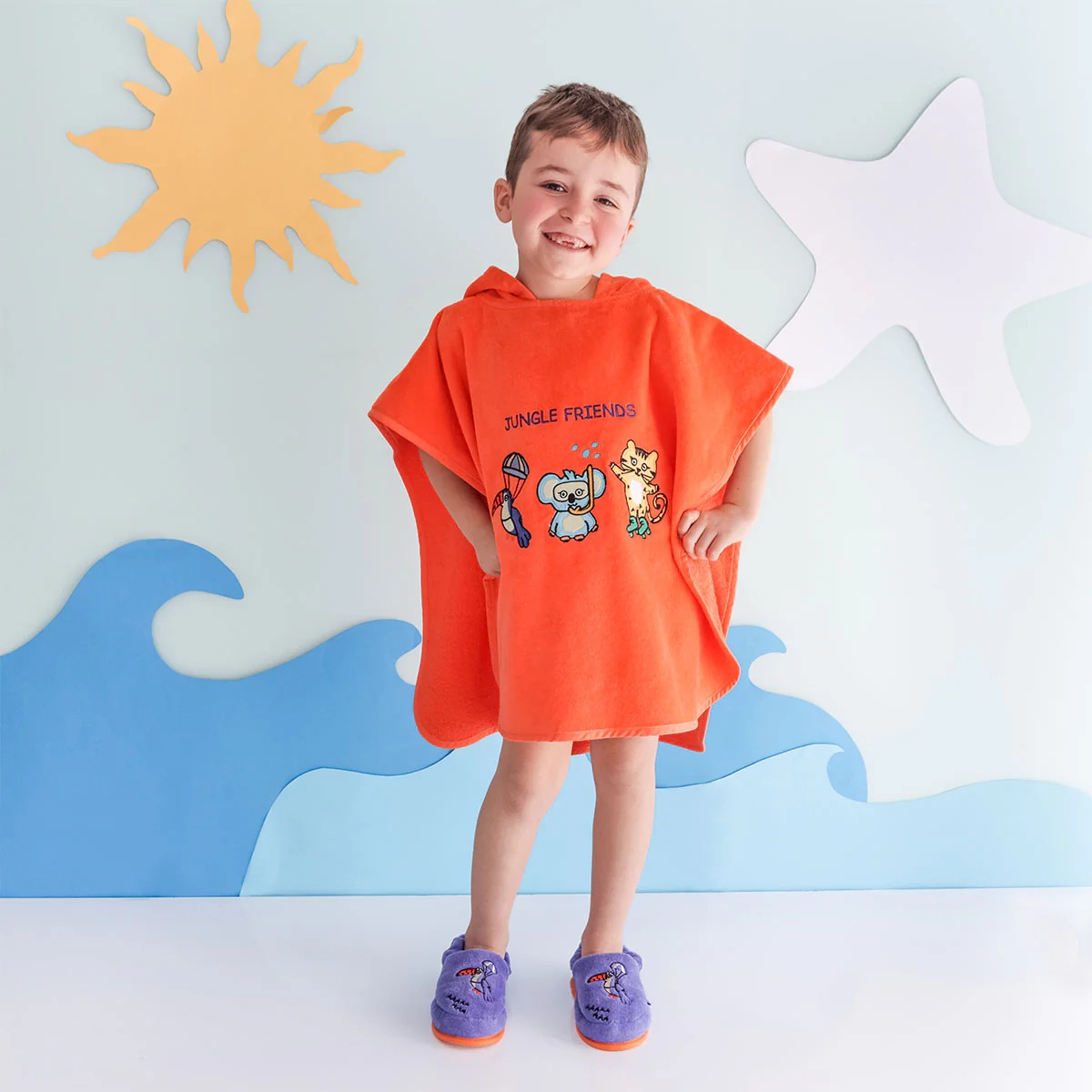 Çocuk Panço Jungle Friends 3-6 Yaş - standart