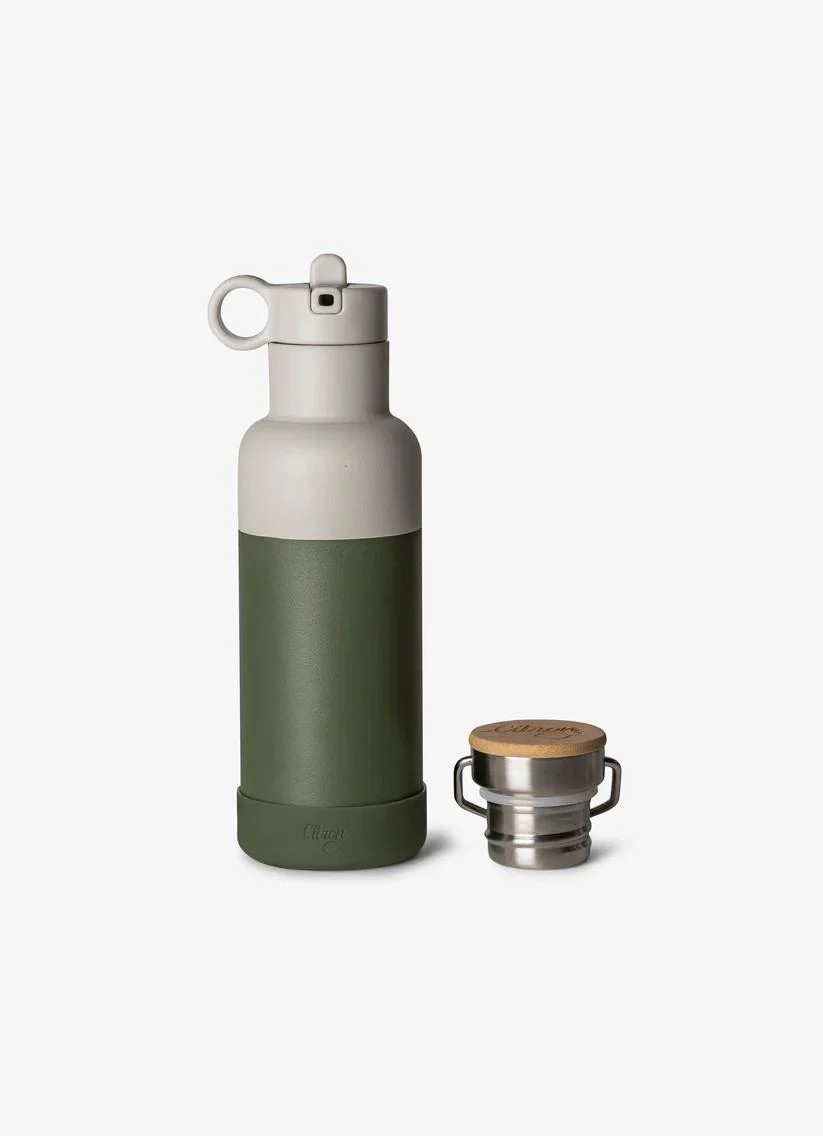 Citron 3 Katmanlı Paslanmaz Çelik Termos Seti 500 ml - Green