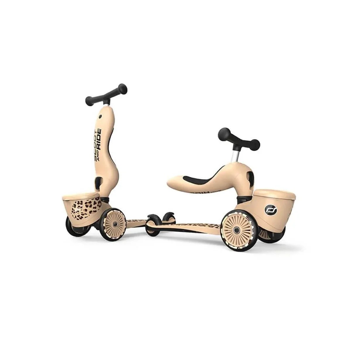 Scoot and Ride Highwaykick 1 Lifestyle Scooter - Leopard 210621-96607