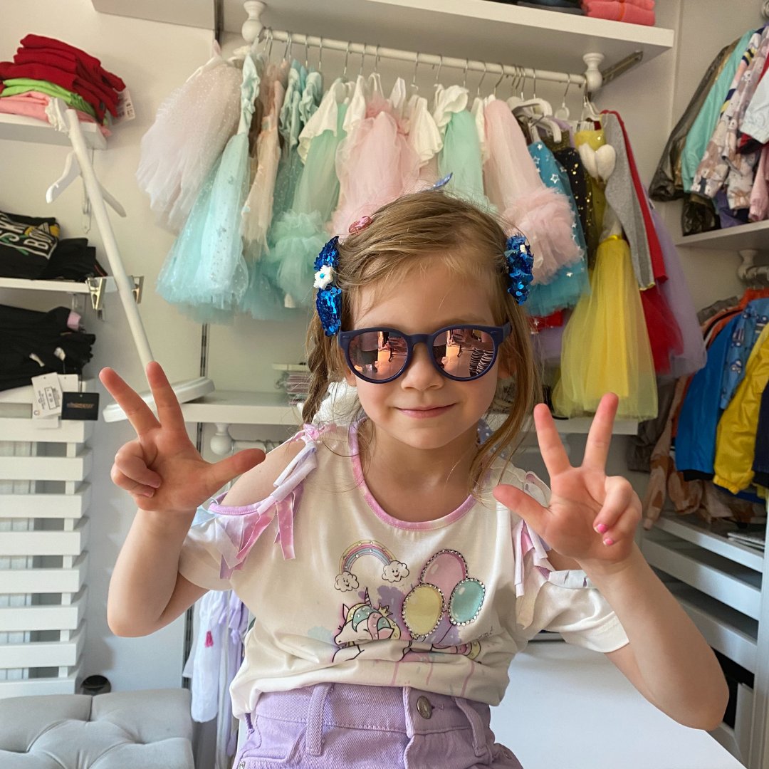 Roshambo Eyewear Simon / Rose Gold Lens / R - Toddler (2-4 Yaş) 2-4 Yaş