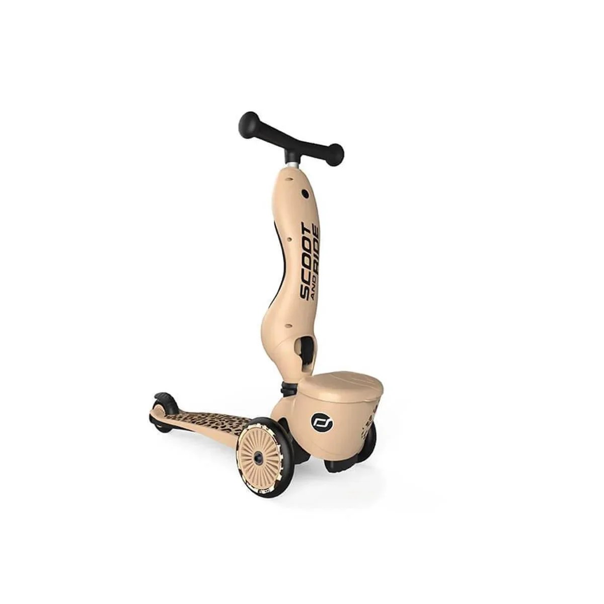 Scoot and Ride Highwaykick 1 Lifestyle Scooter - Leopard 210621-96607