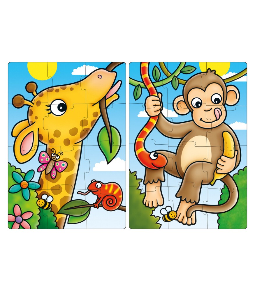 Orchard Toys  First Jungle Friends (12 Parça x 2)