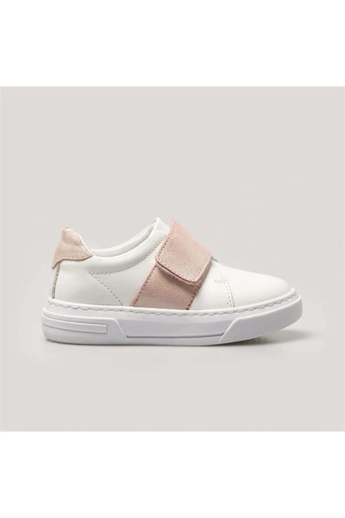 Merli&Rose Star Bebek Sneaker | White Shinner Pink