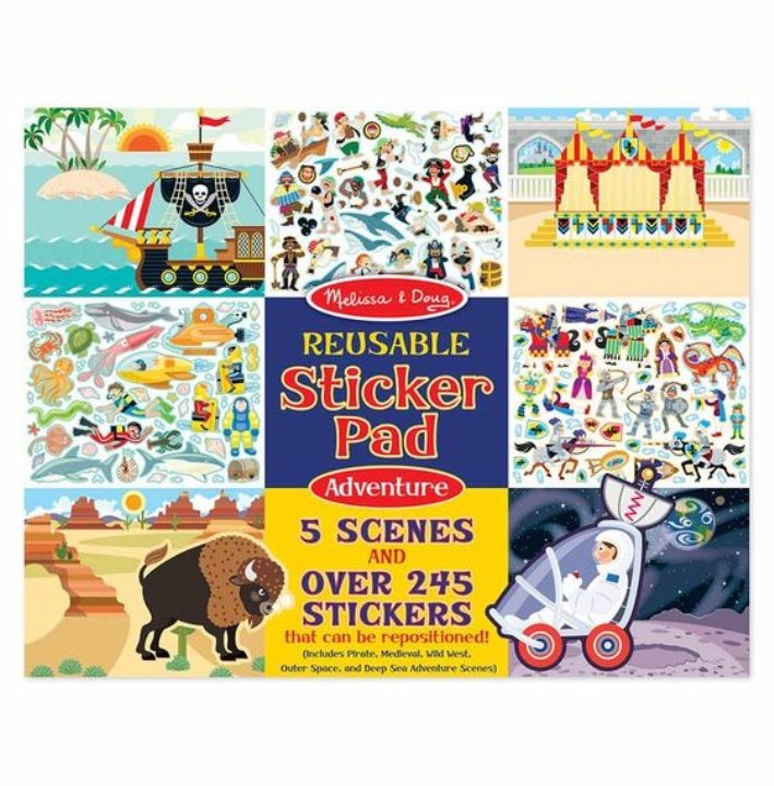 Melissa and Doug Tak Çıkar Çıkartma Kitabı - Macera