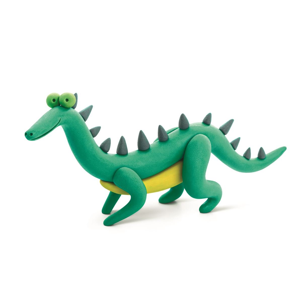 Hava ile Kuruyan Kil (6'lı kutu) - Mega Dinozorlar (Lagosuchus, Allosaurus, Dimetrodon)
