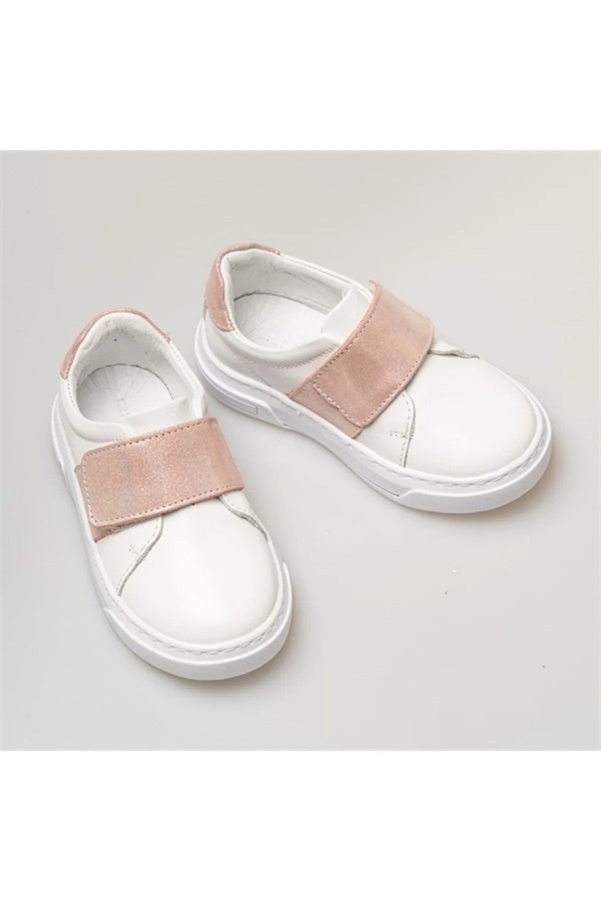 Merli&Rose Star Bebek Sneaker | White Shinner Pink