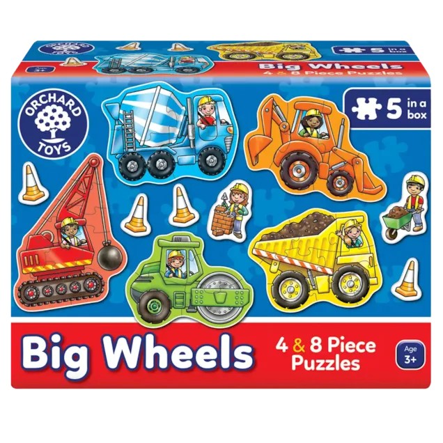 ORCHARD Büyük Tekerler Puzzle