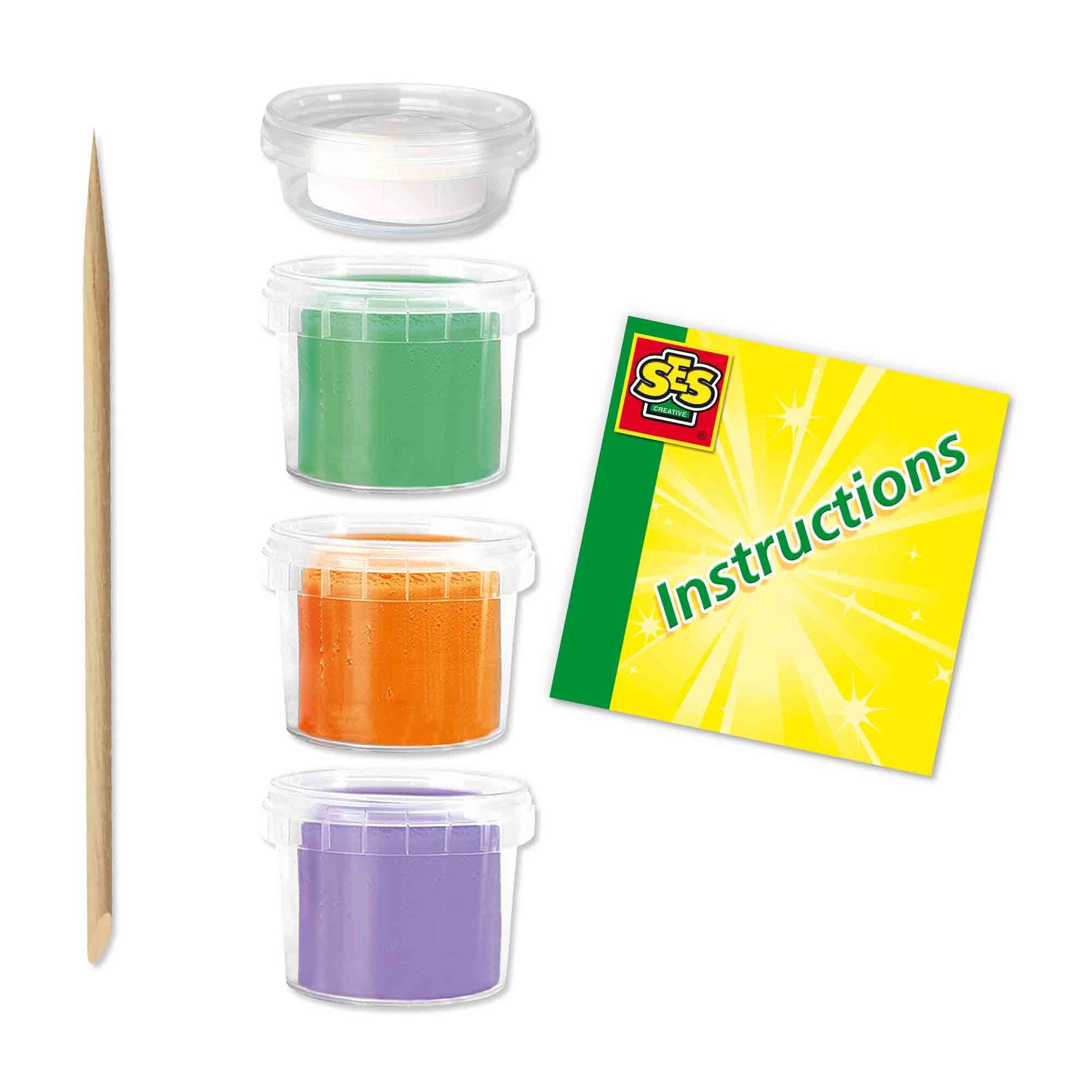 SES Creative FunDo Oyun Hamuru - Dinozorlar (3x90gr-1x40gr)