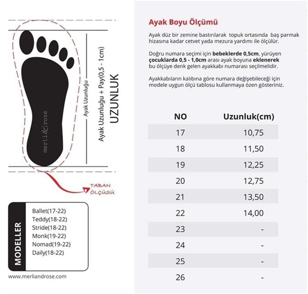 Merli&Rose Stride Süet İlk Adım Bot | Gri