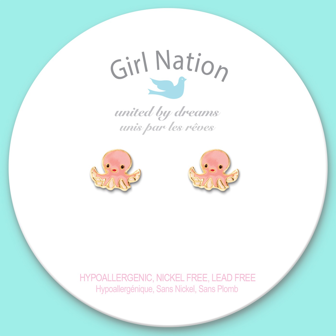 Girl Nation Küpe - Obedient Octopus