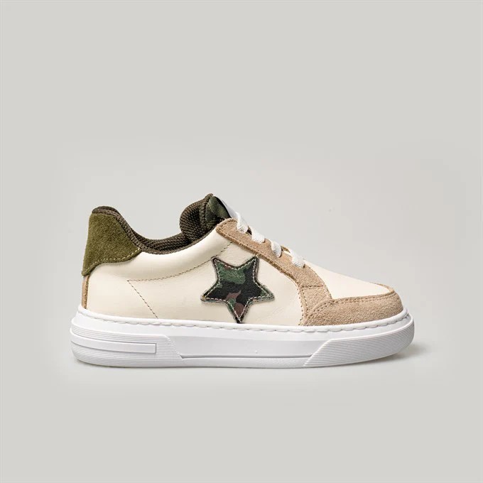 Merli&Rose Star Bebek Sneaker | Camouflage 