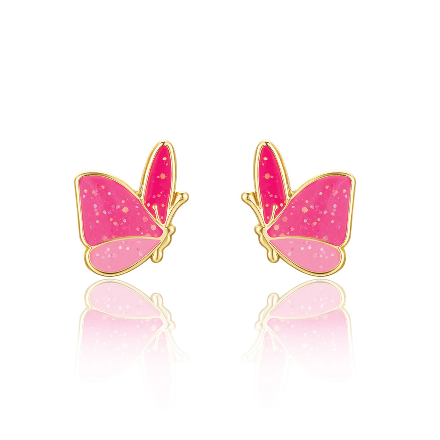 Girl Nation Küpe - Glitter Butterfly