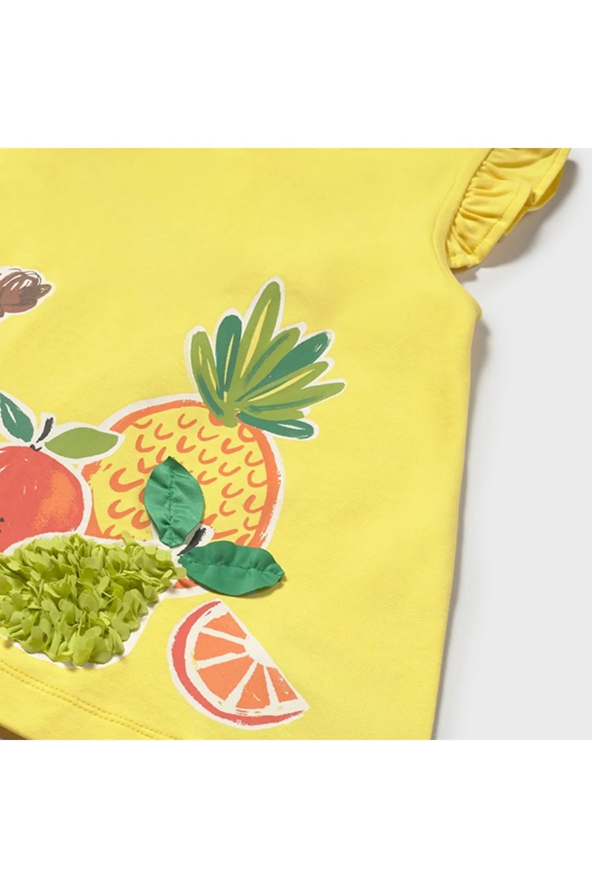 Mayoral Kız Bebek Ananas Desenli Plaj Elbisesi