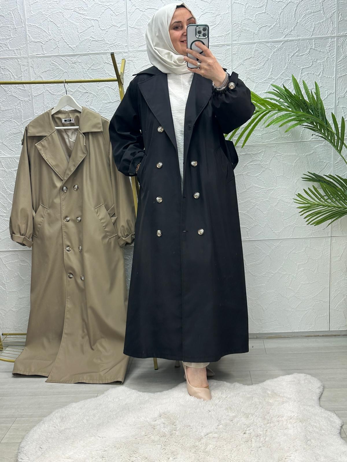 GAMZE TAM BOY TRENCH 