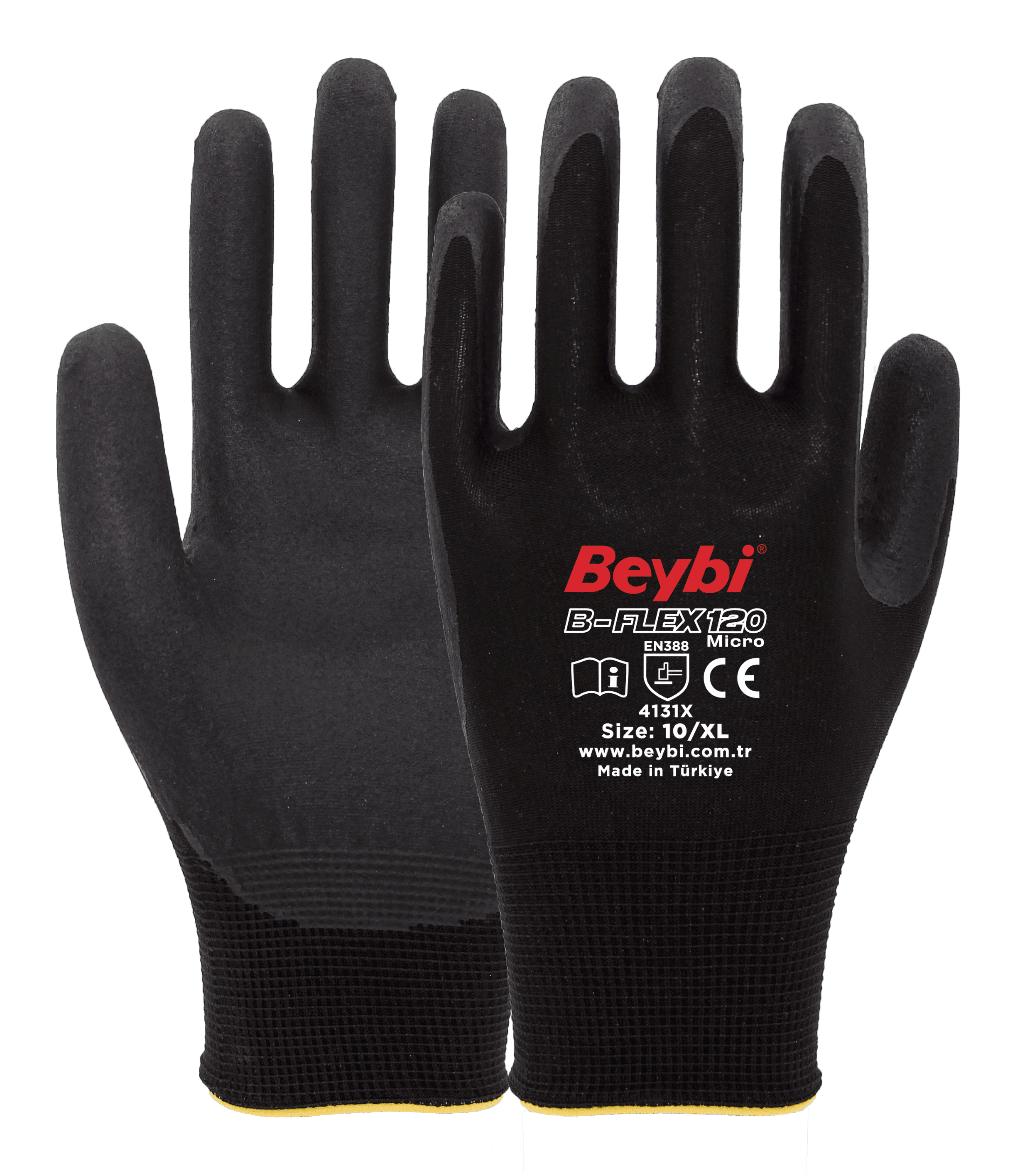 Beybi B-FLEX120 Micro Köpük Nitril Eldiven