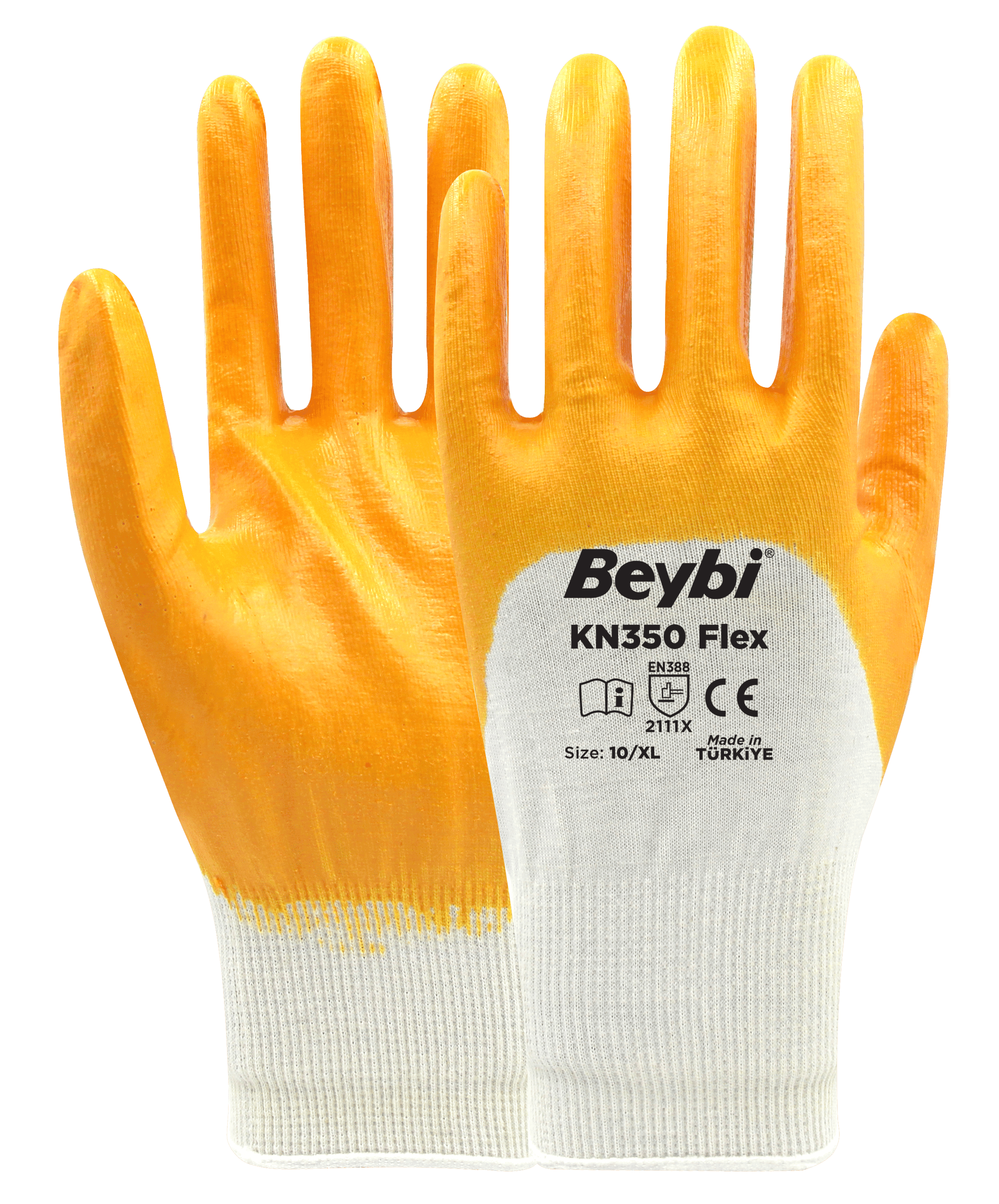 Beybi KN350 Flex Pamuk Nitril Eldiven