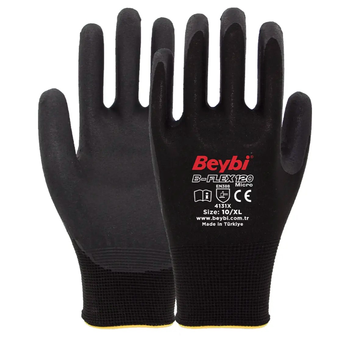 Beybi B-FLEX120 Micro Köpük Nitril Eldiven
