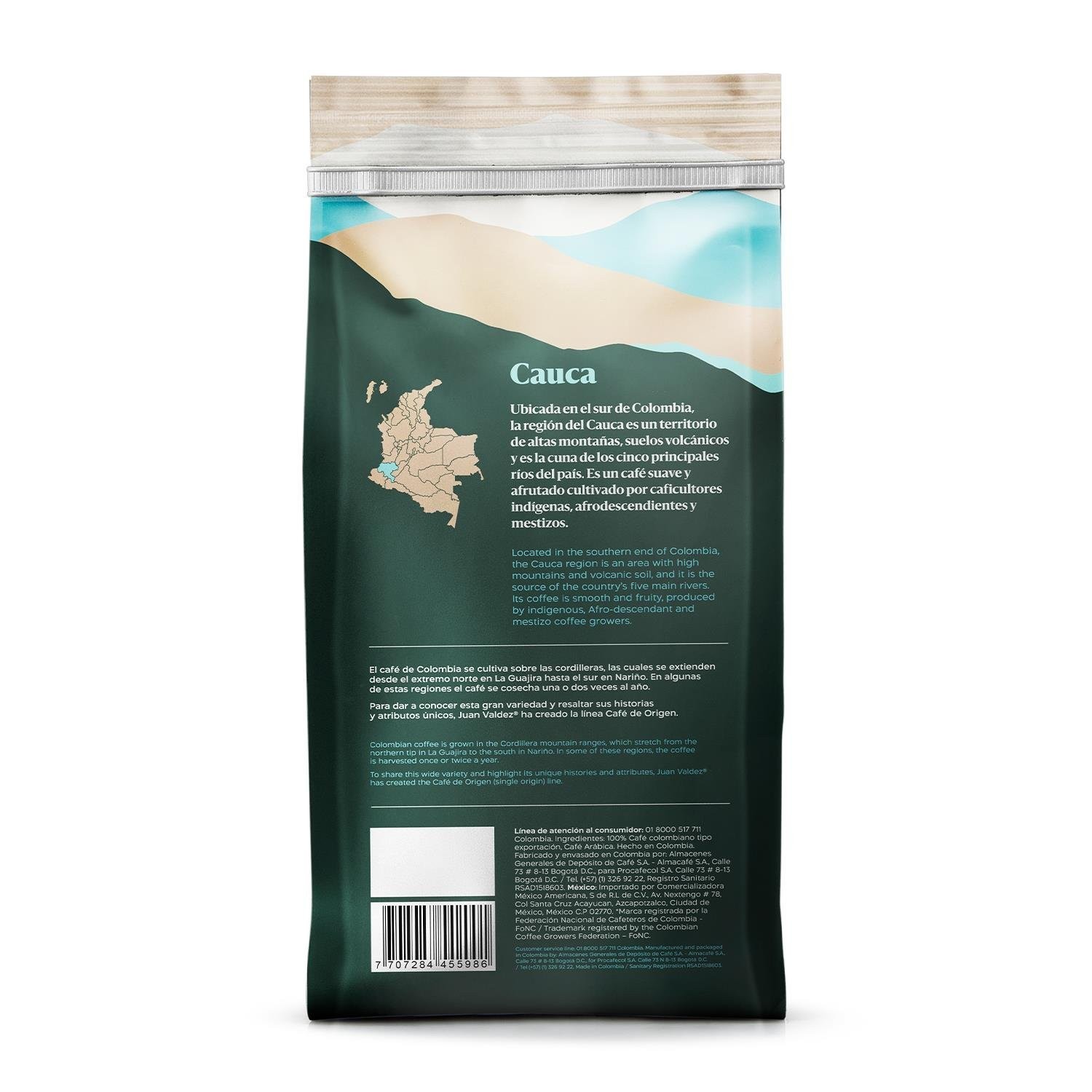 Cauca Çekirdek Kahve 454 gr