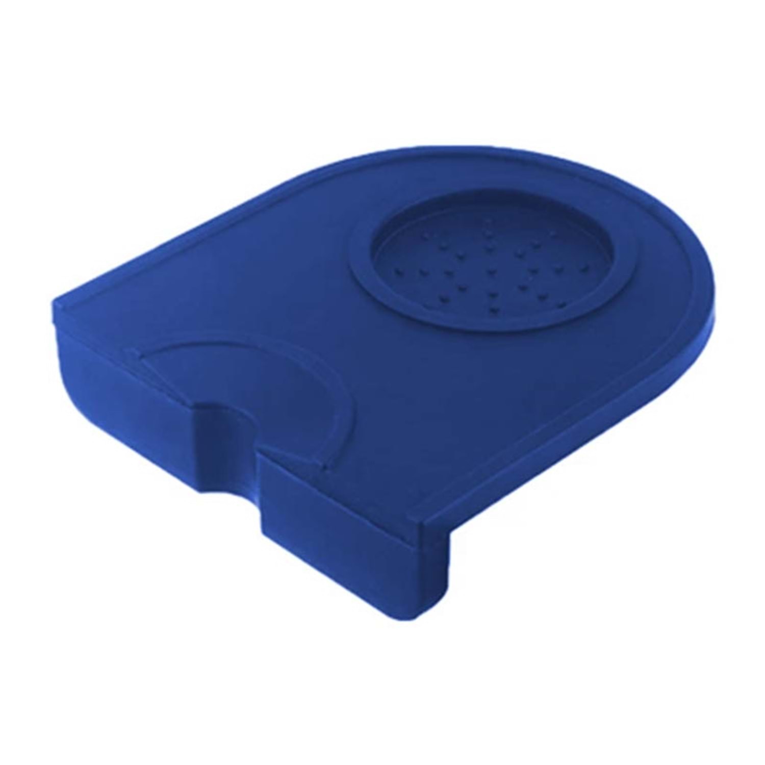 Kahveciniz Oval Silikon Tamper Matı M02 - Mavi