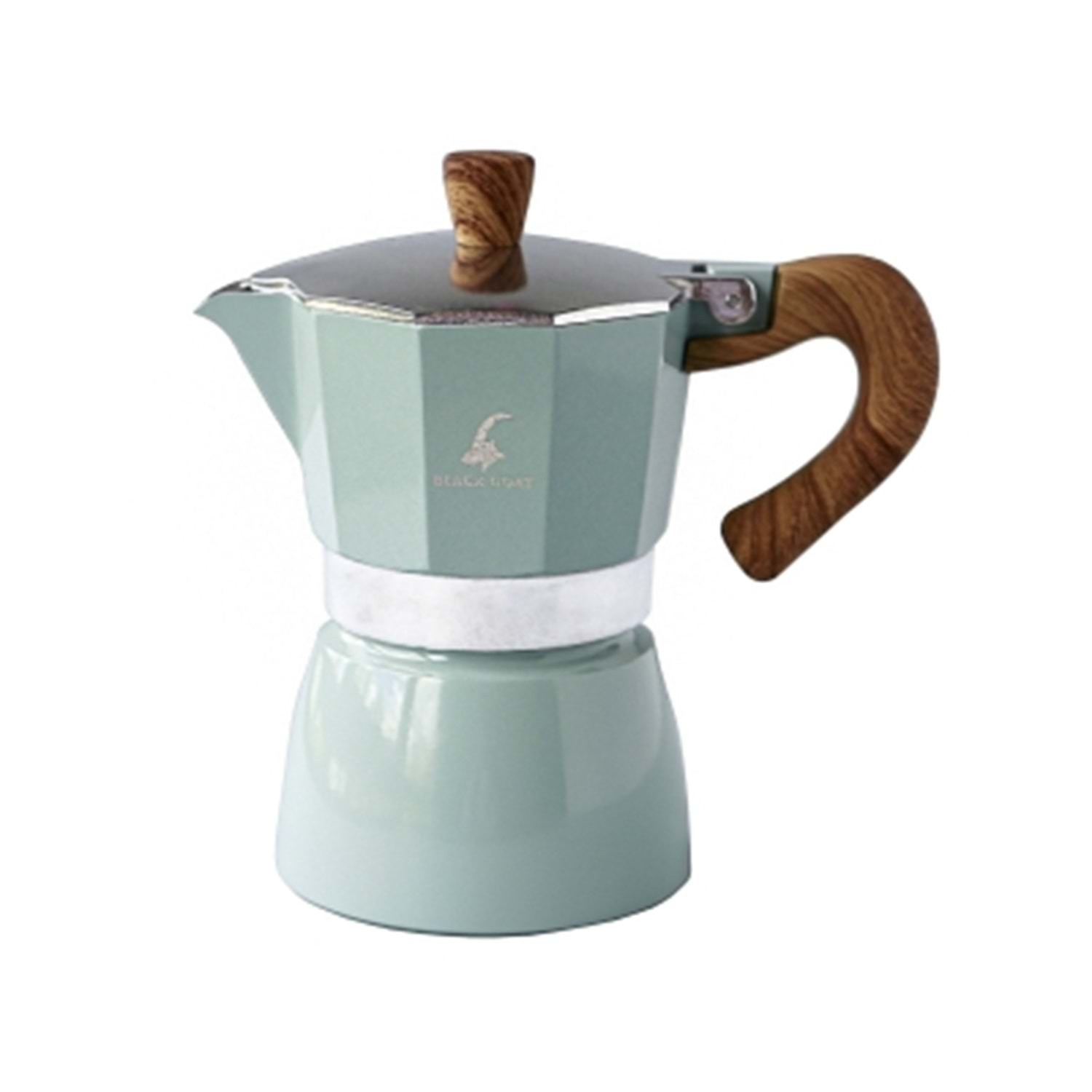 Moka Pot 3 Cup (Perkülatör) - Turkuaz