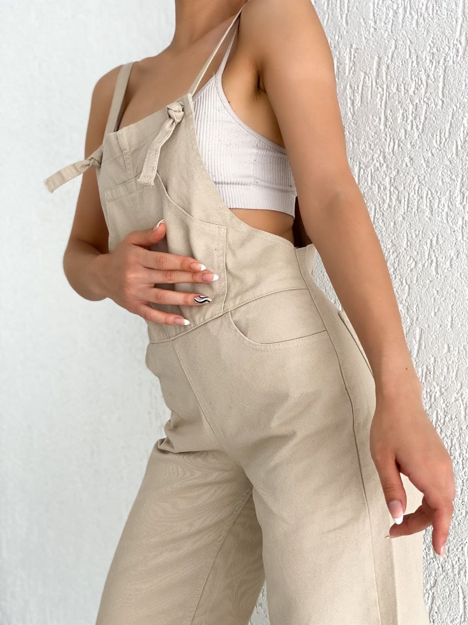 Denim Bahçıvan Salopet - Görsel 3