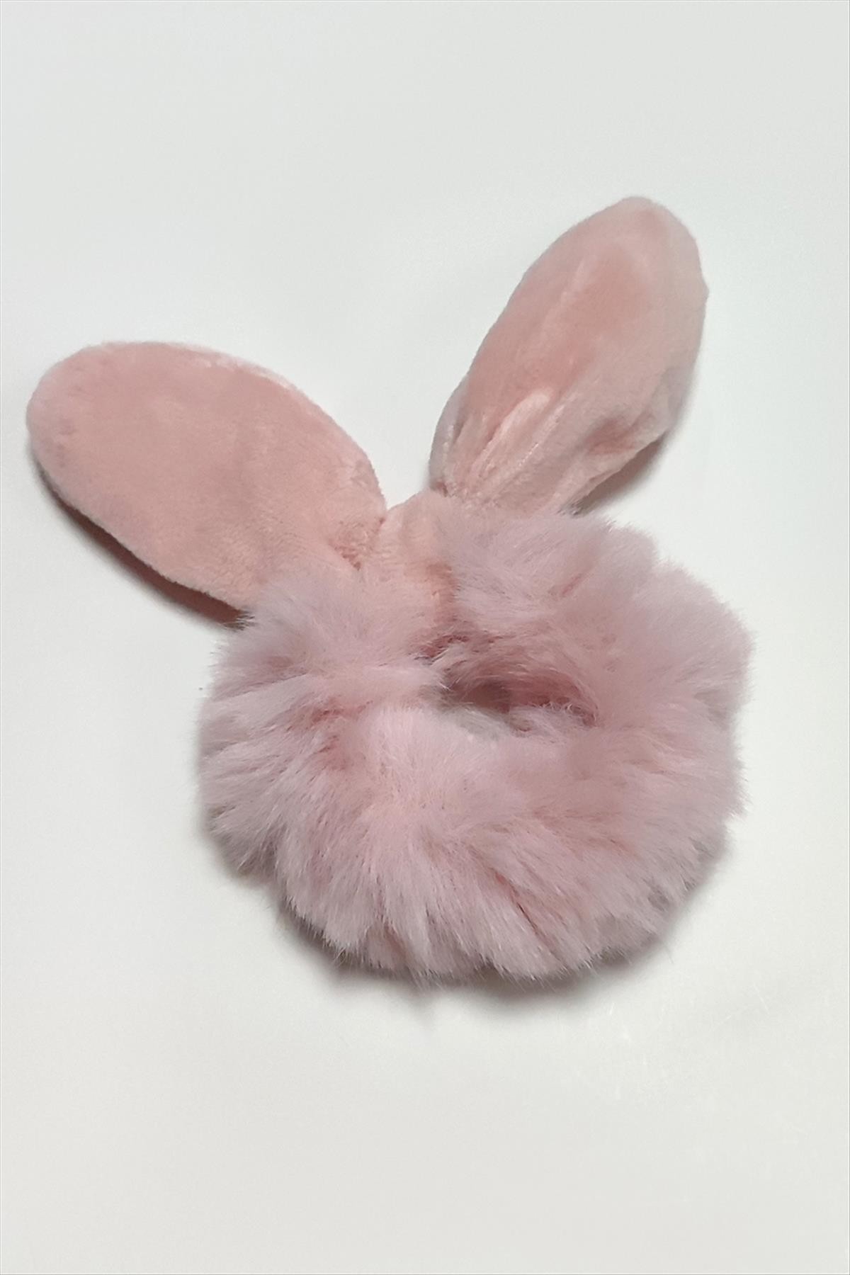 Tavşancık Lastikli Peluş Toka 1 Adet