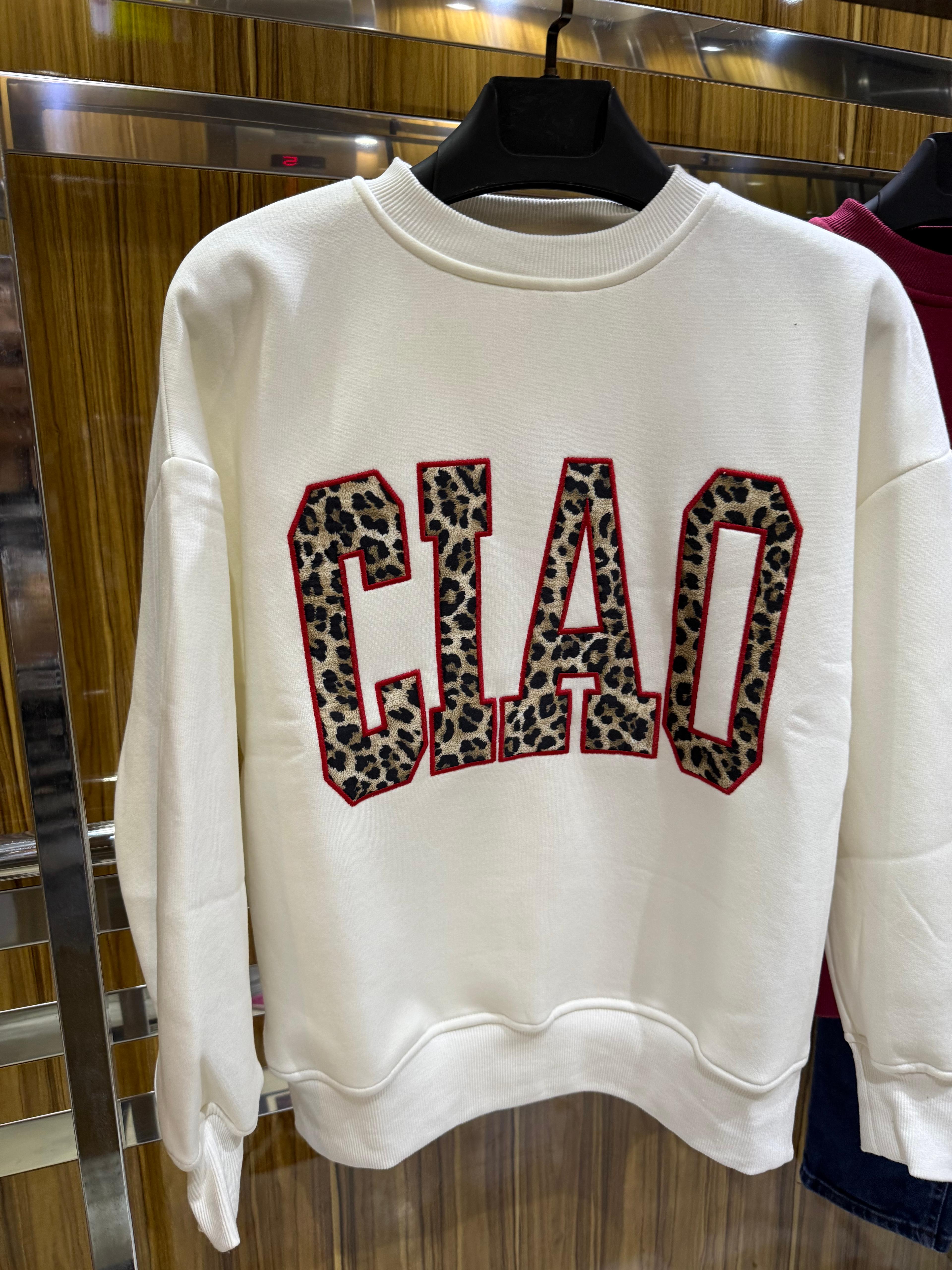 Ciao Nakış Detaylı Sweatshirt