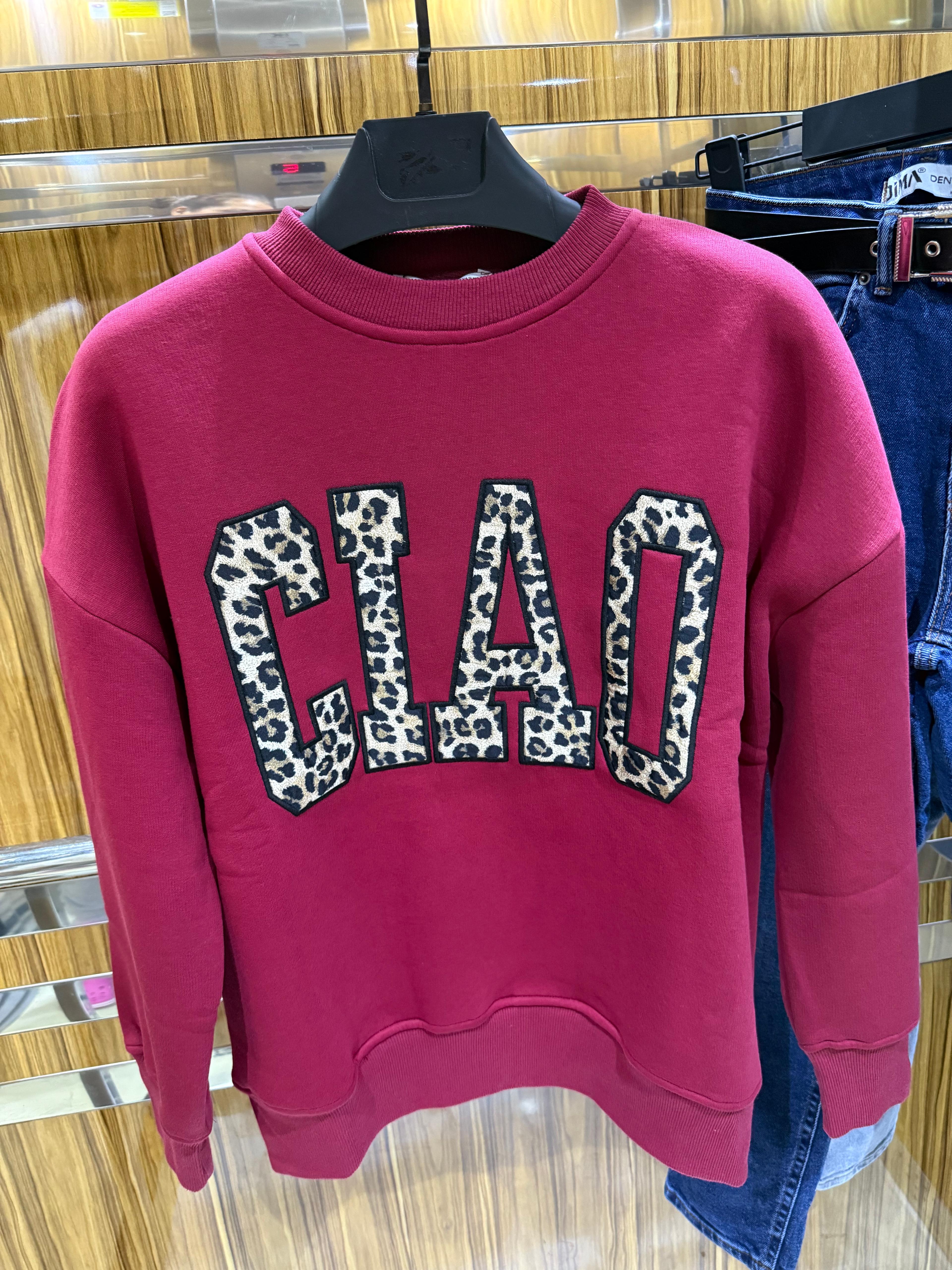 Ciao Nakış Detaylı Sweatshirt