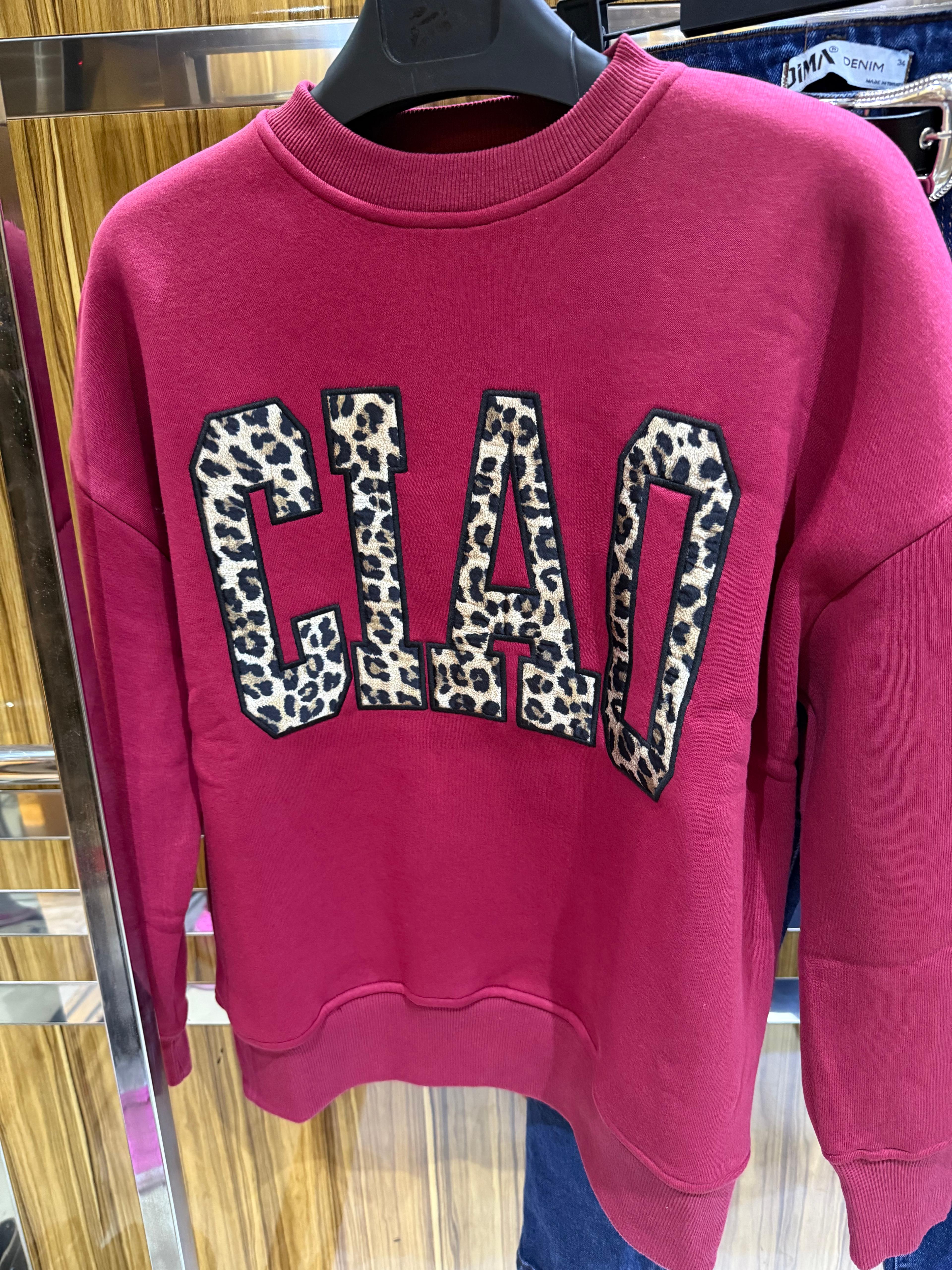 Ciao Nakış Detaylı Sweatshirt