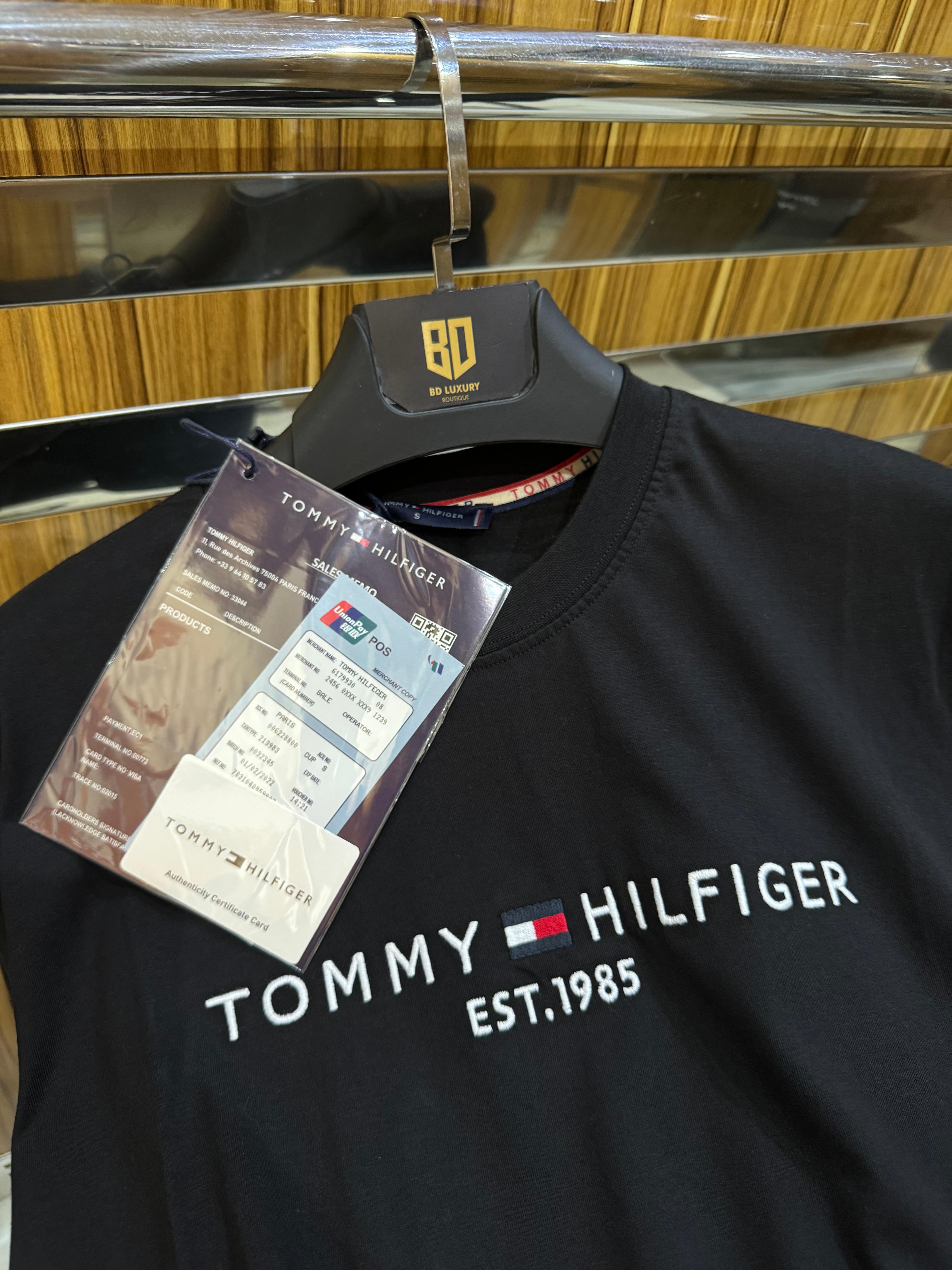 Tommy Hilfiger T-Shirt Siyah