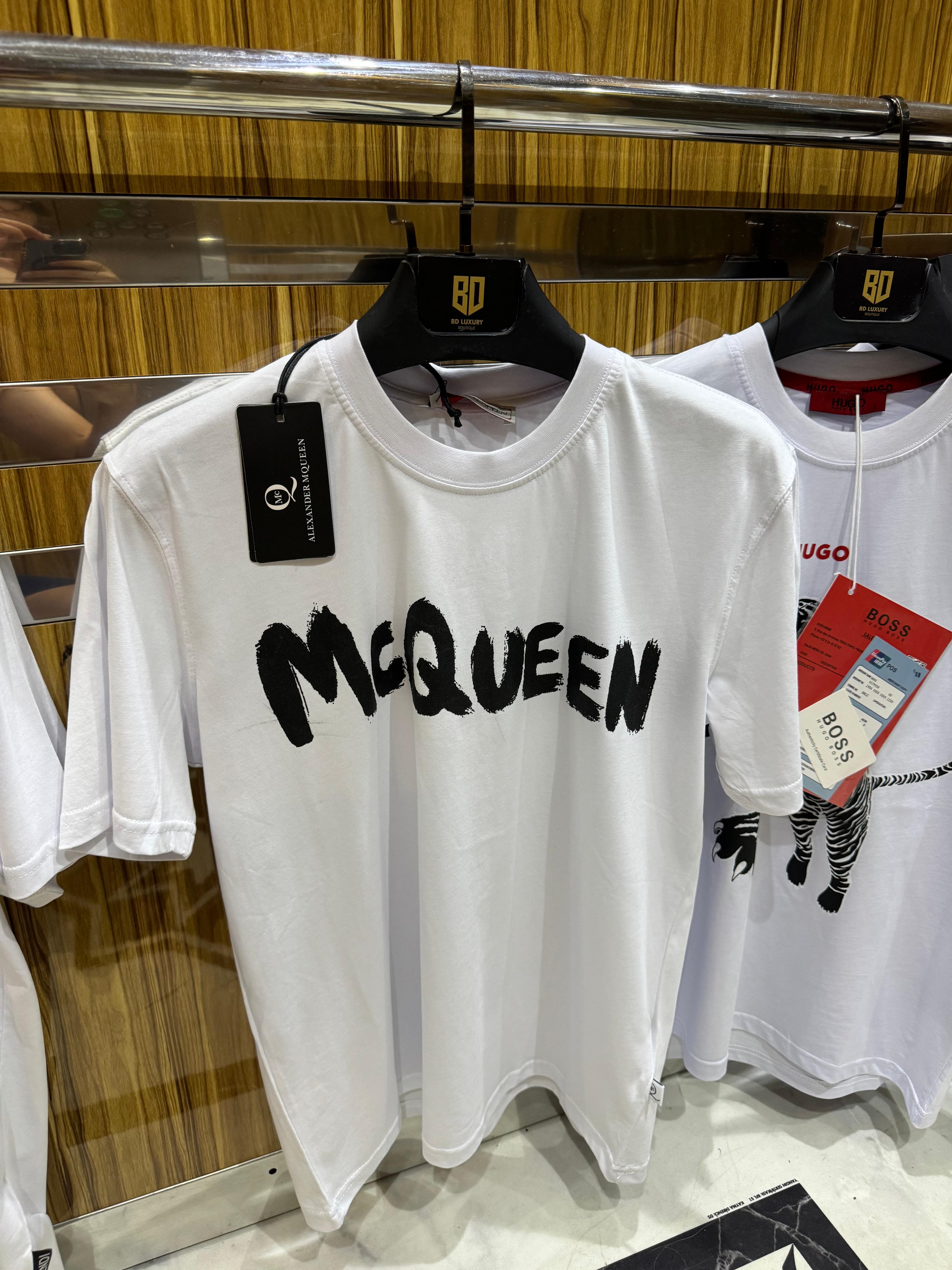 Alexander Mcqueen Beyaz T-shirt