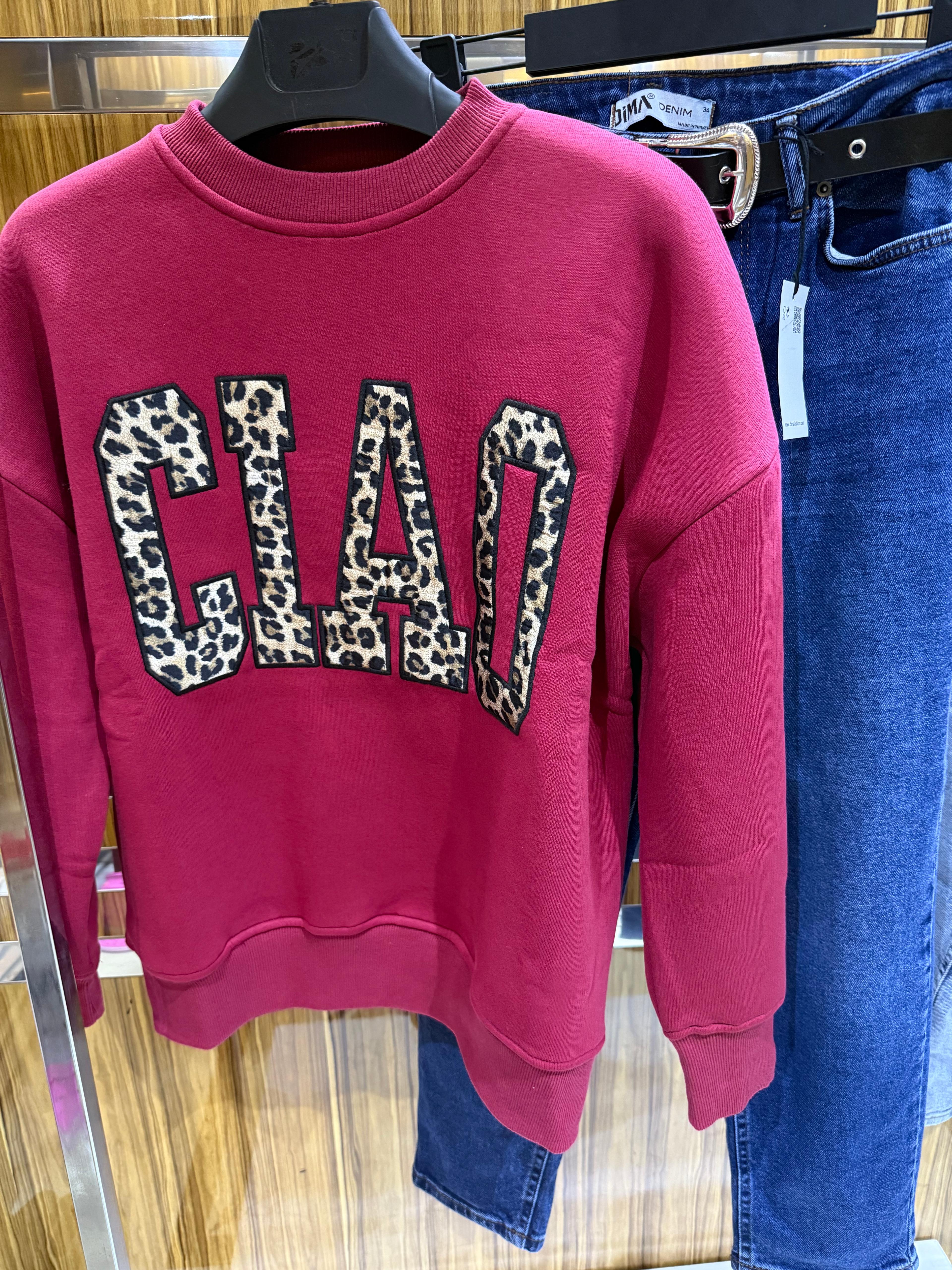 Ciao Nakış Detaylı Sweatshirt