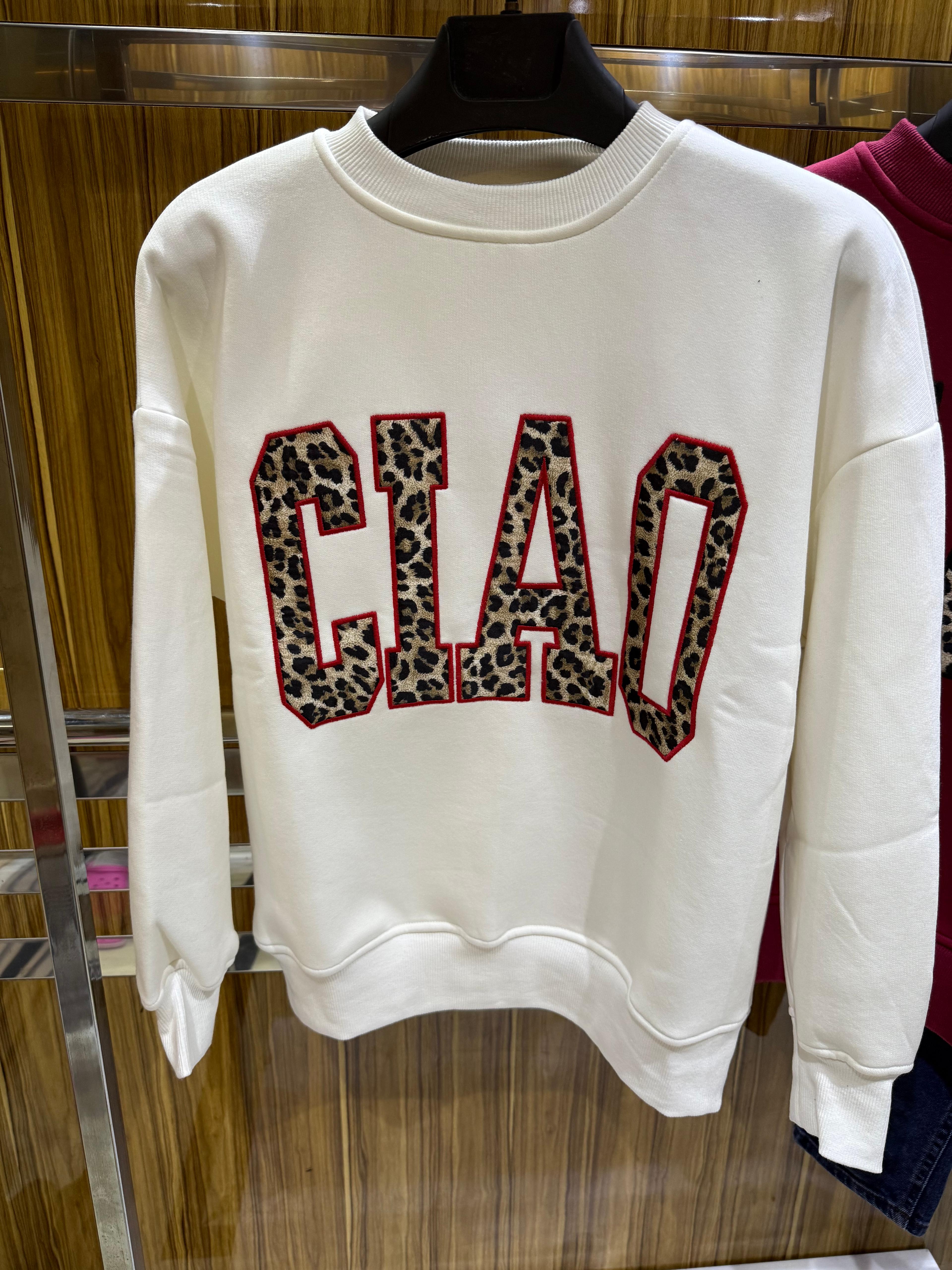 Ciao Nakış Detaylı Sweatshirt